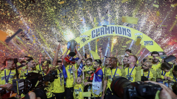 Las bandas, una clave del AEK&nbsp;campeón